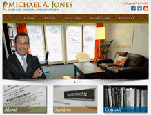 Tablet Screenshot of michaelajoneslcsw.com